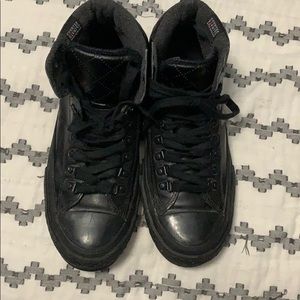 Men’s Black Converse boots size 7